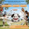 Inflatable Transparent Giant Football Beach Ball for Children and Parent-Child Interaction