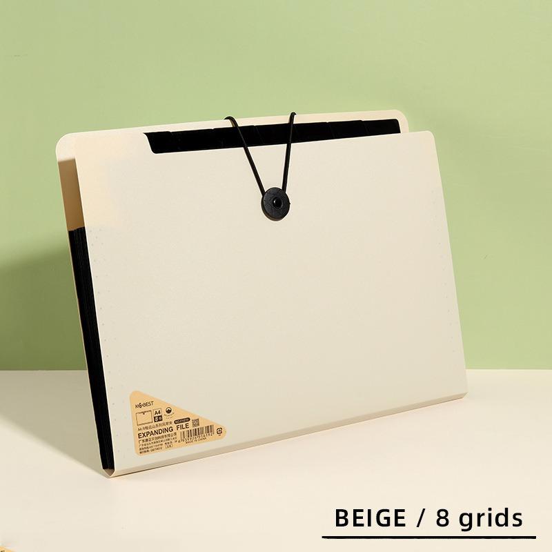 5/8/13 Compartments Advanced Folder Organ Bag Office Storage Materials File Bag Test Paper Organization Magic Tool