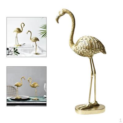 Figurină Flamingo Statuie Model Animal Sculptură Decorațiuni Accente pentru Casă Sufragerie Dormitor