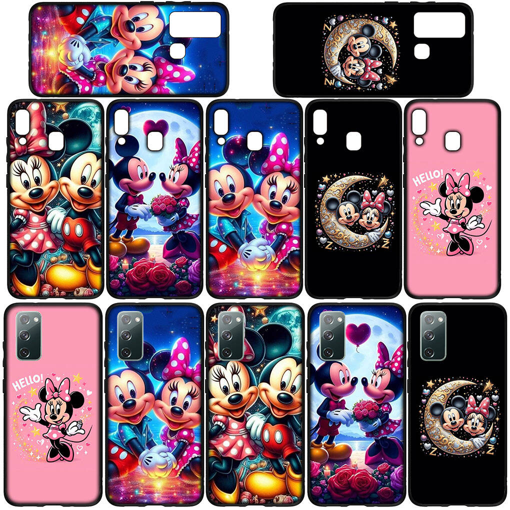 Phone Case for iPhone 17 16 15 Xiaomi Poco F8 F7 X7 X6 M8 C85 C75 C71 Redmi Note 14 13 12 11 Pro Max A4 14C 13C 15C New Mickey Mouse Cute Minnie Cover