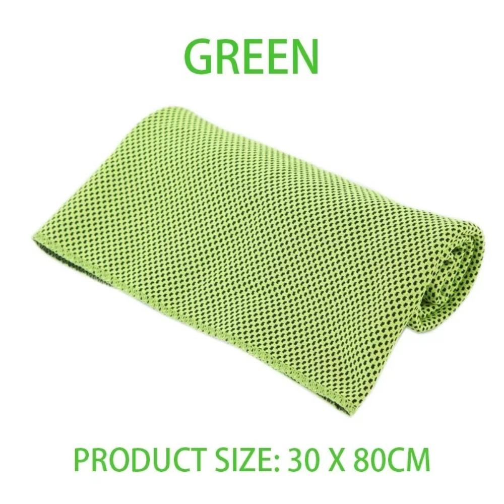 Instant Cooling Cooling Towel Lightweight Quick Dry Towel Microfiber Towel  Gym Swimming Yoga Beach зелёный