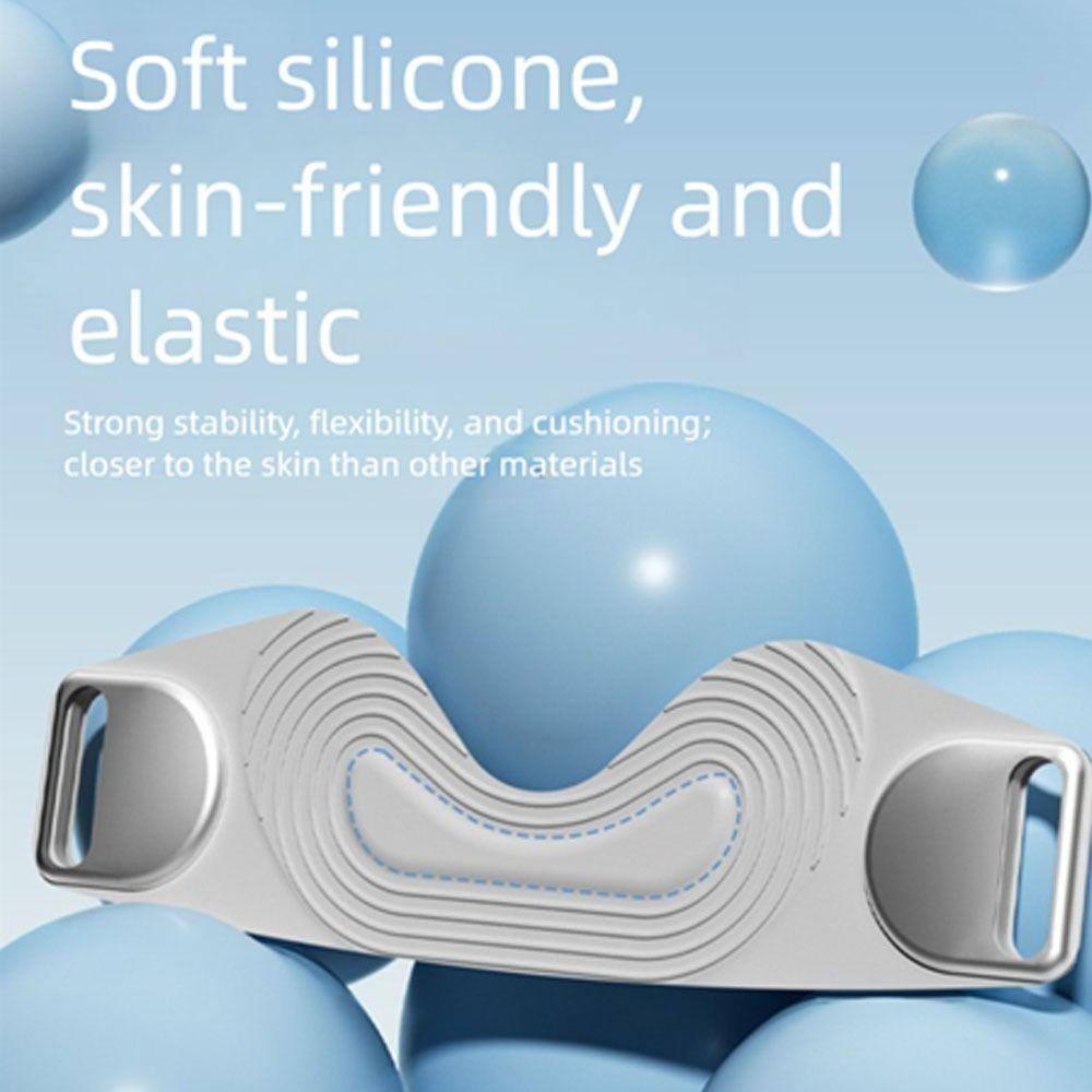 Fixed Protection Patella Knee Strap Silicone Knee Pain Relief Support Brace  Running Hiking