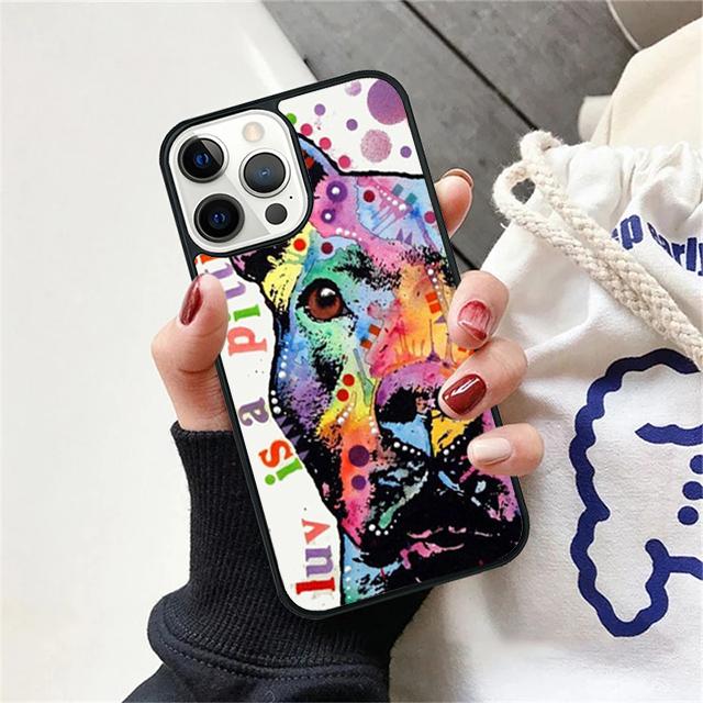 Pitbull Dog Coque Shell For iPhone 17 Air 15 16 14 13 12 Pro Max 11 Pro Max Plus Phone Case Cover