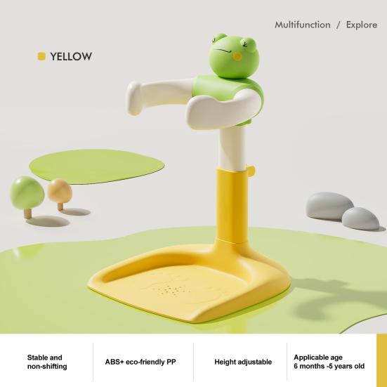 Baby Shower Rack Height Width Adjustable Anti-Slip Base Baby Bath Rack Duck