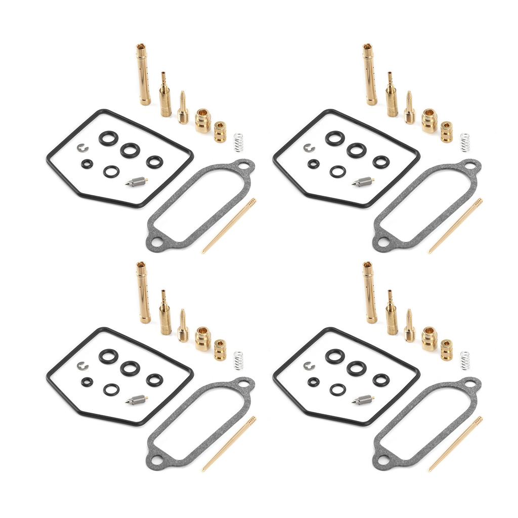 4 Sets Motorcycle Carburetor Repair Rebuild Kit KH?1213NR Fit for Honda CB400F 1975?1977