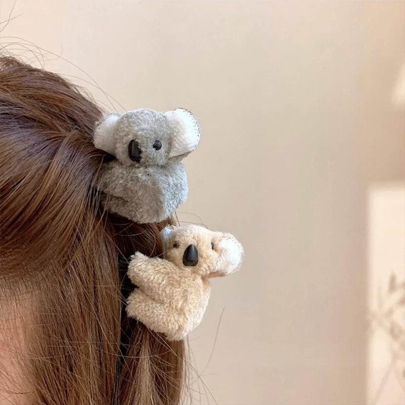 Rear View Glass Plush Koala Ornament Plush Koala Ornament For Car