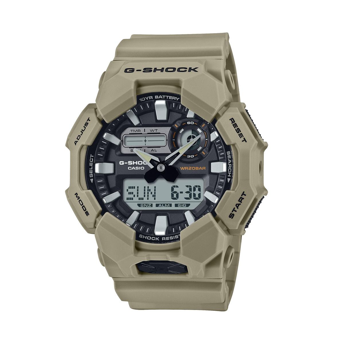 

CASIO G-SHOCK Mod. NEW RUGGED BASIC Digital 10-Year Battery GA-010-5AER