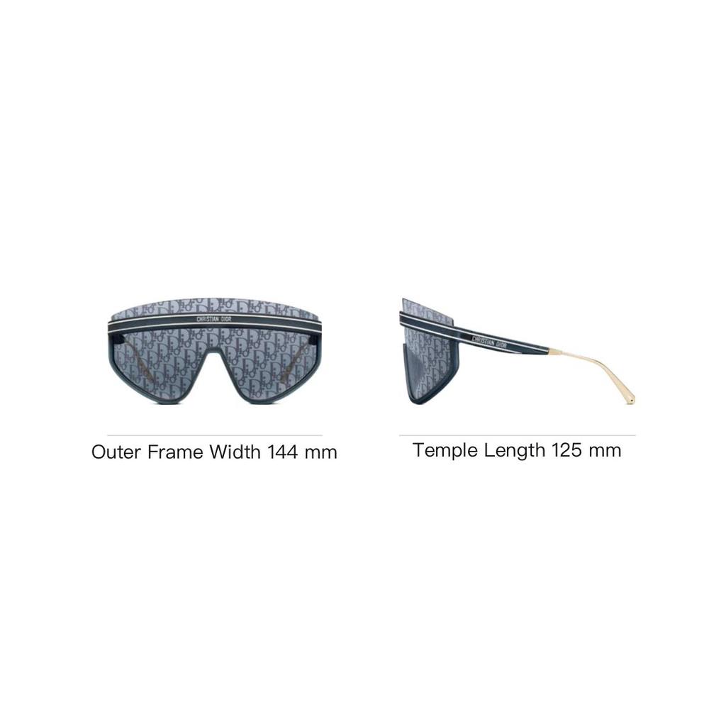 Dior Club Shield Sunglasses Navy Women Eyewear Blue DIORCLUB-M2U-31B8