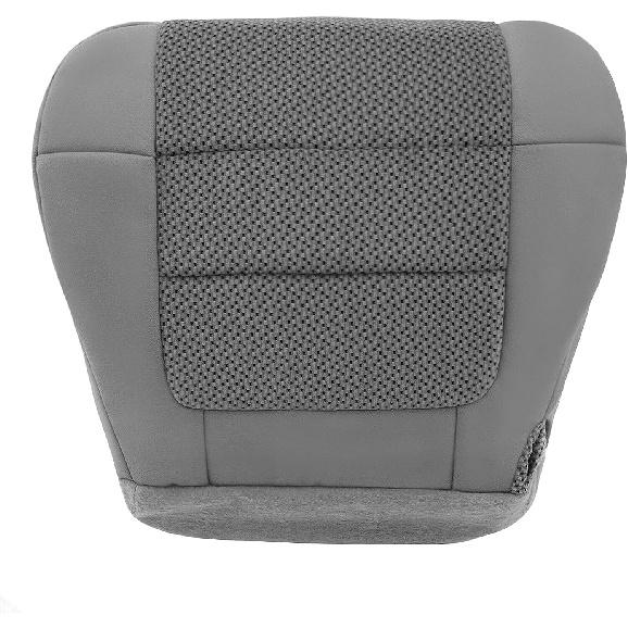 Passenger Bottom Seat Cover Cloth for Ford F150 XLT 2001-2003 Dark Graphite Gray