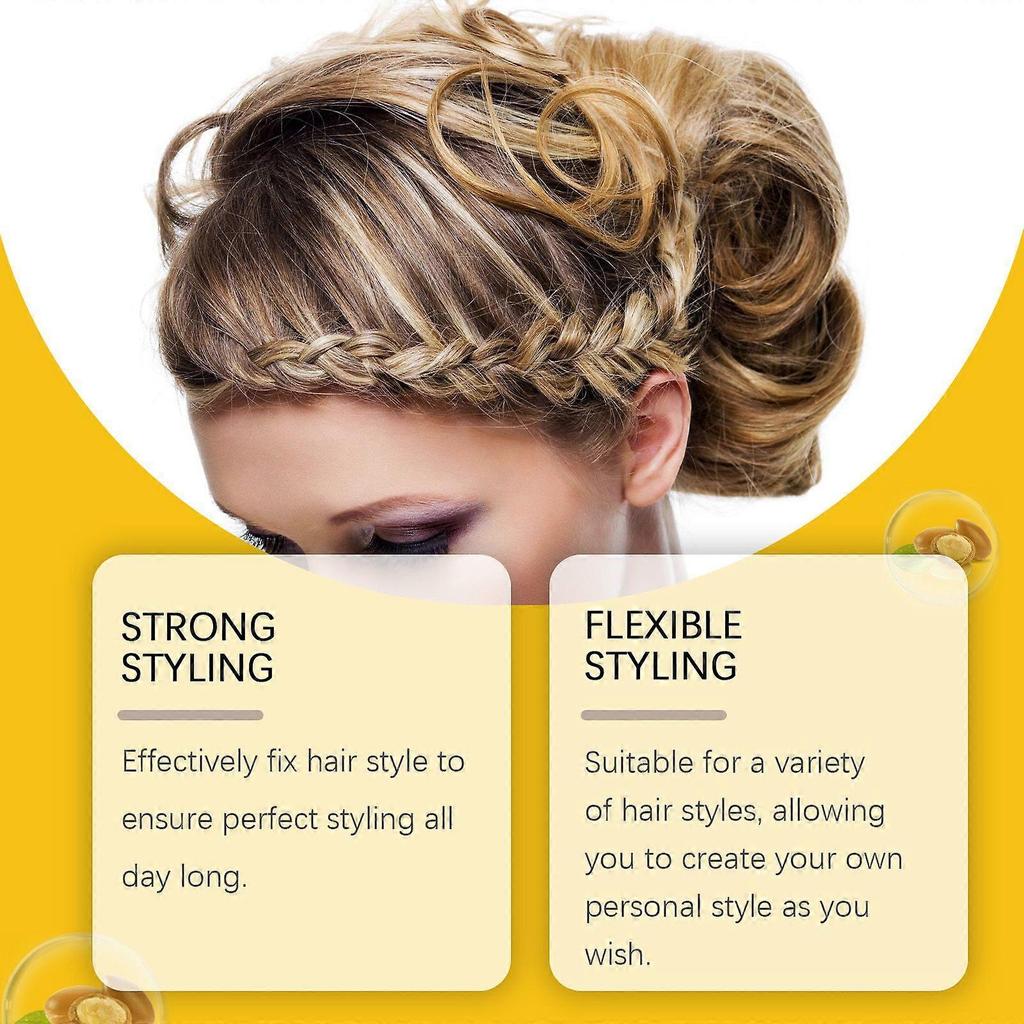 2025 Neuestes Modell Gel für Haarstyling Gelb Mango Natürliches Wachsiges Lanugo Haarstyling Gel Mit