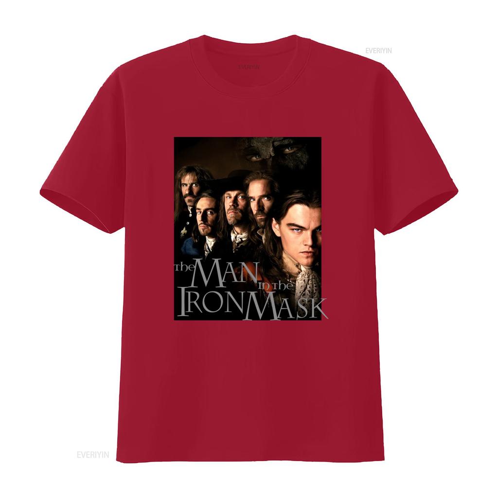 Vintage 1998 The Man In Iron Mask Movie T Shirt Retro Print Design Size M W 19 5 X L 28 Vintage Washed Versatile Casual