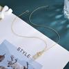 Gold-Plated S925 Sterling Silver Hetian Jade Christmas Tree Necklace for Women - Fashionable Clavicle Chain Jewelry Gift