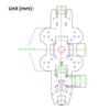 Qi Shao 13-inch Carbon Fiber FPV Drone Frame