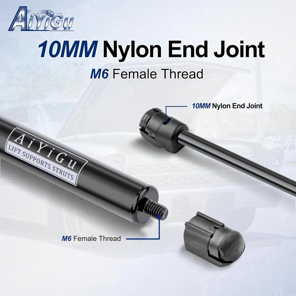 Front Hood Struts Shocks Lift Supports Gas Springs 4142 Compatible With Ford Explorer 2002 2003 2004 2005 2006 2007 2008 2009 2010, Replacement