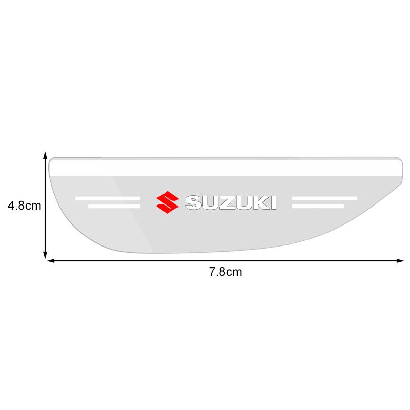 2pcs Car Side Rearview Mirror Guard Cover Rain Eyebrow Covers Stickers for Suzuki Jimny Samurai S-Cross SX4 GW250 Swift XL-7 ALTO IGNIS Accessories