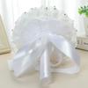 Exquisite Bouquet Flower Soft Ribbon Faux Silk Flower Stylish Bright-colored Holding Flower for Engagement