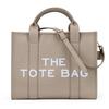 New Women's Bag Canvas Pu Solid Color Letter Tote Bag Simple Casual Large Capacity Handbag Shoulder Bag Women
