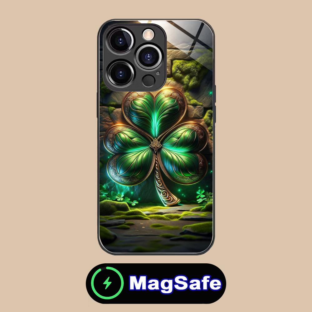 

Saint Patrick s Day Mobile Phone Case for iPhone 17 16 15 14 13 12 11 Air Pro Max Plus Mini MagSafe Glass Colorful Cover Luxury iPhone17