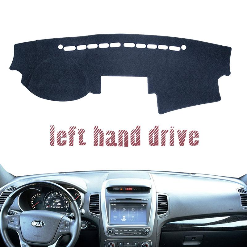 

Anti-UV Dashboard Cover Protective Avoid Light Carpet Mat for KIA Sorento 2013 2014 XM Facelift Sunshade Carpet Car Accessories Polyester