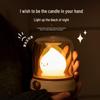 Retro Oil Lamp Night Light - Stepless Dimming Sleep Aid Gift for Girls & Friends
