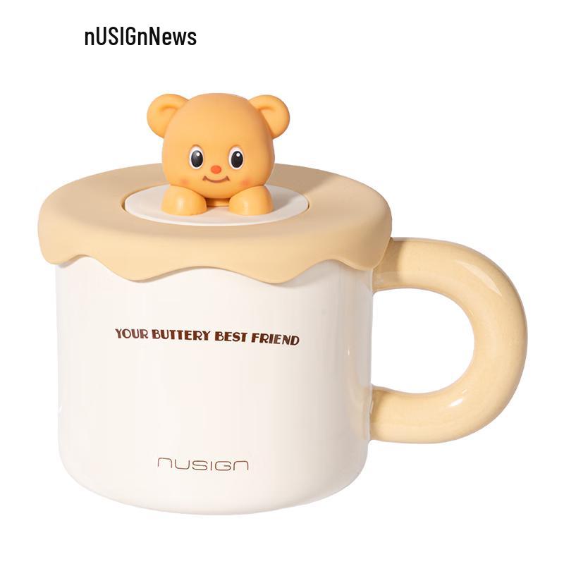 

Deli Nusa Butter Bear Ceramic Mug