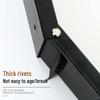 Bingyu Punch-Free Stainless Steel Foot-Operated Door Stop