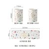 Bathroom Accessories Nordic Light Luxury Terrazzo Pattern Ceramic Lotion Bottle Algae Mud Pad Mouthwash Cup Bathroom Decoration