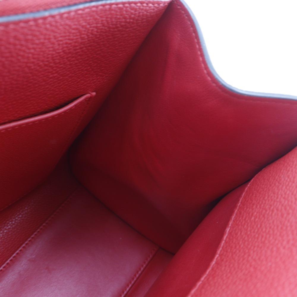 LOUIS VUITTON City Steamer PM Handbag M53030 2WAYShoulder Rouge Red Calfskin Women Used