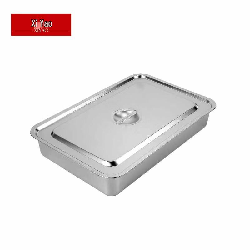 Xiyao Stainless Steel Commercial Refrigerator Storage Box with Lid