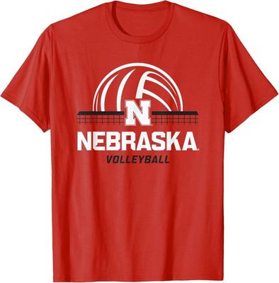 Nebraska Cornhuskers Siatkówka Smash Czerwona Koszulka