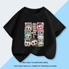 Labubu 3d Print Short-sleeved Children's T-shirt Fashionable Summer Clothes for Babies Half-sleeved Top for Big Kids