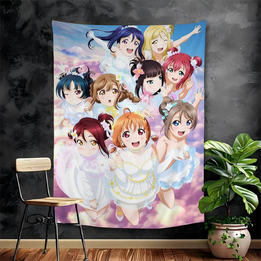 

Anime Love Live Cartoon Tapestry Wall Hanging Decoration Household Home Decor 74x94cm(29x37in)