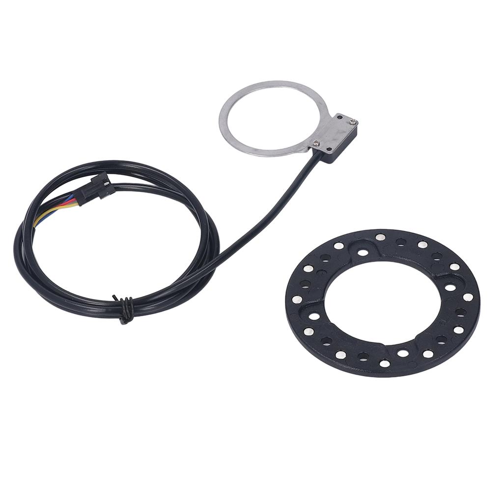 Bike Power Pedal Assist Sensor Dustproof Compact Double Magnetic Circuit Lightweight Pulse Booster