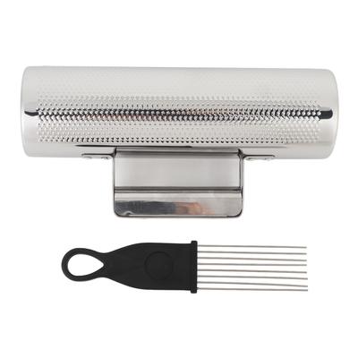 Metal Guiro Shaker with Scraper Handheld Guiro Musical Instrument for Jazz Band Concert Live