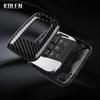 Abs Carbon Fiber Style Car Key Case Cover For Vw Volkswagen Magotan Gte Passat B6 B7 B8 Cc Arteon Skoda Fabia Superb A7 Kodiaq
