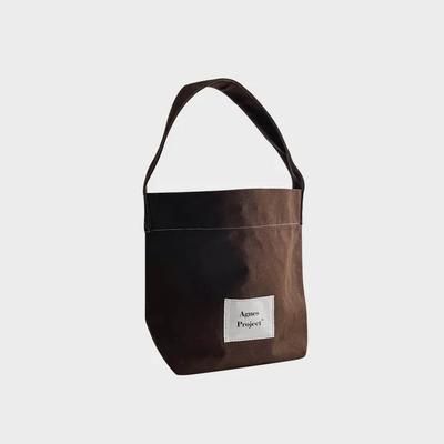 [Agnes Project] Peanut Tote Bag_Brown