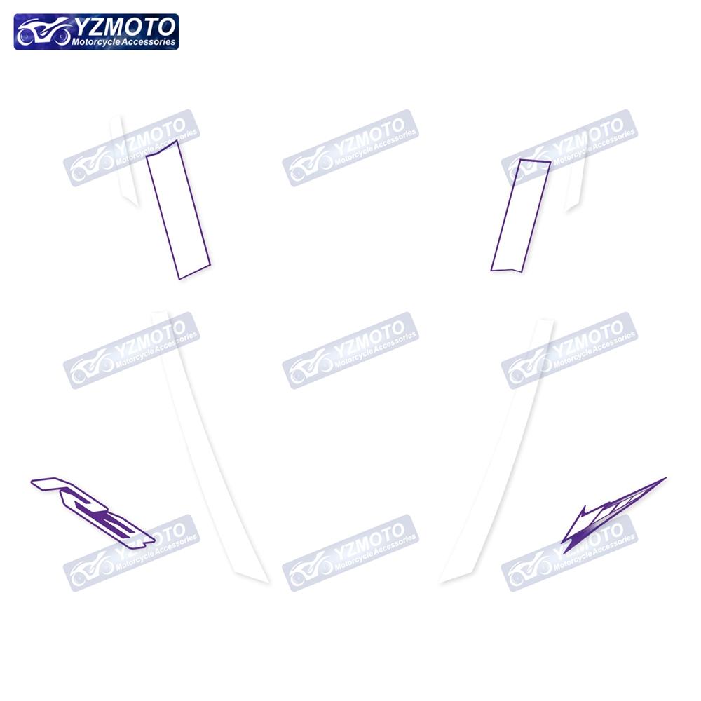 For YAMAHA YZF-R3 YZF R3 2019 2020 2021 2022 Motorcycle Sticker Fuel Tank Engine Logo Fairing Windshield Helmet Decal Stickers
