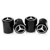 4Pcs 2025 Fashion New Car Wheel Tires Bolt-in Valve Caps Badge Car Accessories For Mercedes Benz AMG W204 W203 W212 W211 W124 W210 W205 W211 W213