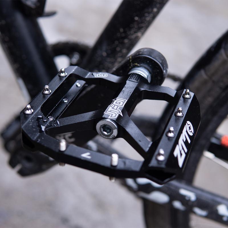 ZTTO MTB Cycling Pedals DU Sealed Bearing Ultralight Aluminum Alloy Footboard Anti-Slip Bicycle Platform Pedals DH Bicycle Parts