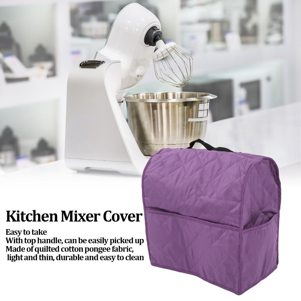Quilted Polyester Pongee Kitchen Mixer Cover Anti Dirt Dust Proof Cover  Food Preparation
