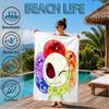 Colorful Cartoon Dandy Beach Towel, Super Soft Microfiber, Perfect Gift for Her/Him, Birthday, for Pool, Beach, Travel, Decor Beach Party