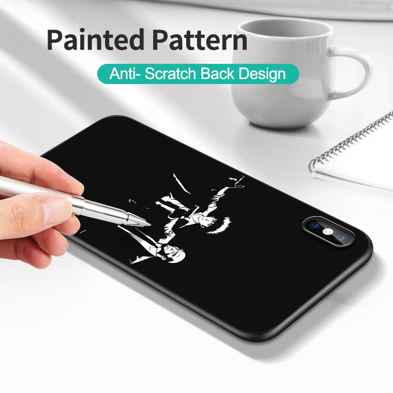 Black Tpu Case For Xiaomi Mi 12 Lite Pro S X 11lite NE 11i 11T Pro Redmi 10 10A 10C 4G 5G Space Cowboy Bebop