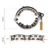 Round Spike Metal  Ring Scrotum Pendant Male  Chastity Device  Rings