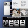 Magnetic Clear Case For 18 17 16 15 14 Plus 13 12 11 Pro Max mini Funda For Magsafe Silicone Transparent Cover