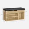 Shoe Cabinet with Seat - Artisan - LHS030B88
