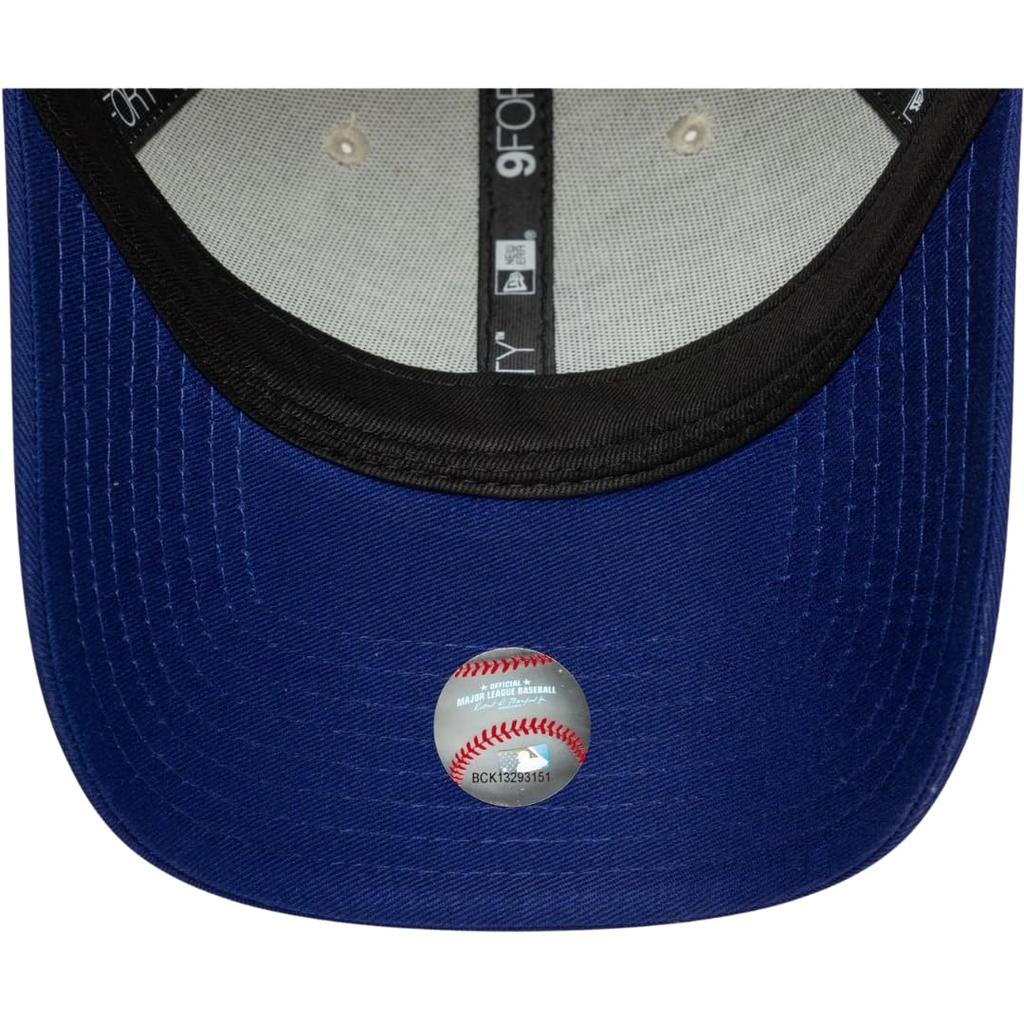 Cap 940 9FORTY Adjustable Free Size LA NY Polyester Baseball Cap Hat Free [New Era] Men's Women's (JP, Alphabet, Size, LA-Beige/Blue) [Item]