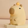 Cute Cartoon Capybara Silicone Night Light Usb Rechargeable Timing Dimming Sleep Night Lamp For Children's Room Gift For Kid