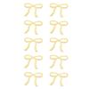 Attachable Polyester Bows Applique For Clothing Accessories DIY Hair Decors Fabric Craft Supplies Design
