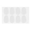 64pcs Food Grade Silicone 0.8mm 0.5mm Oval Mouthpiece Cushions Alto Tenor Saxophone Clarinet Beginner Enthusiast