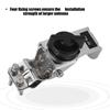 Vehicle Antenna Mount Bracket For Car Radio Adjustable Antenna Bracket(Silver)